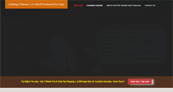 Desktop Screenshot of cushingsdisease-dogs.com